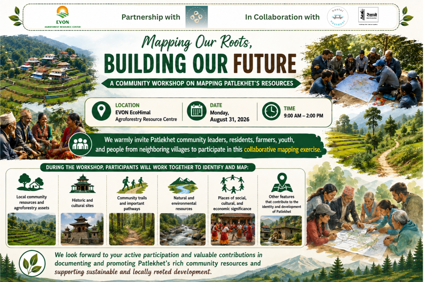 Community Resource Mapping Workshop at EVON