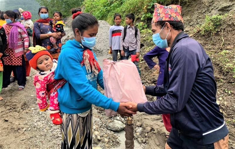 Relief to Rural Children in COVID-19 Pandemic in Khotang districts of Nepal